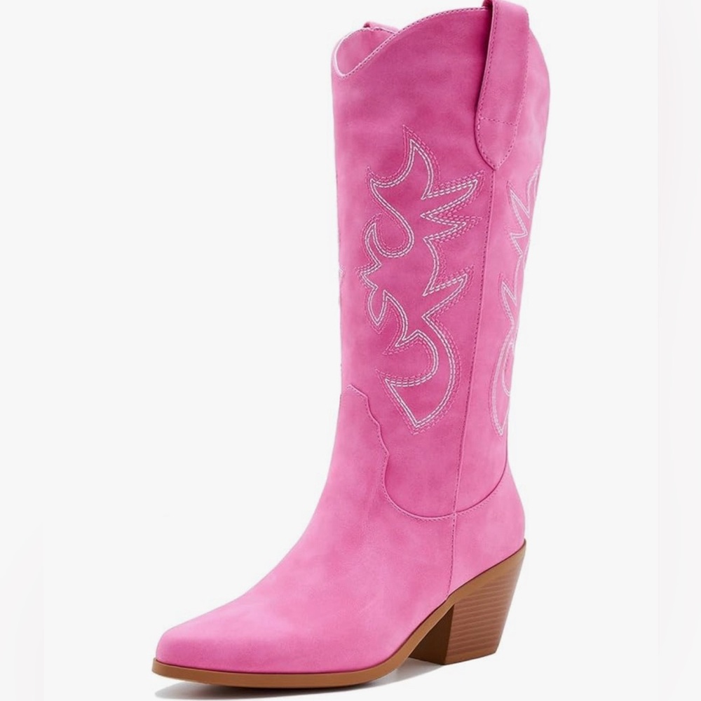 Pink Cowgirl Boots
